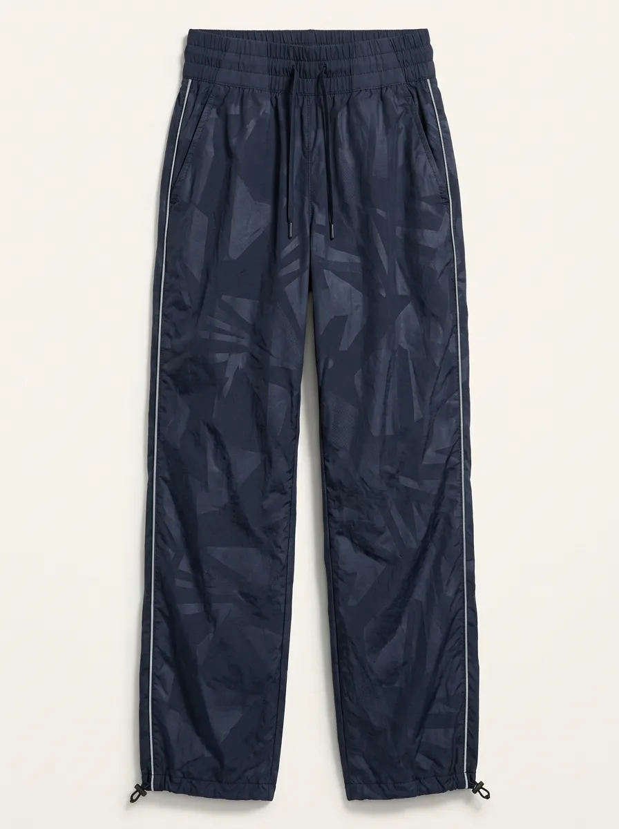 Women's Athletic Fitness Geometric Pattern Printed Jogger Pants