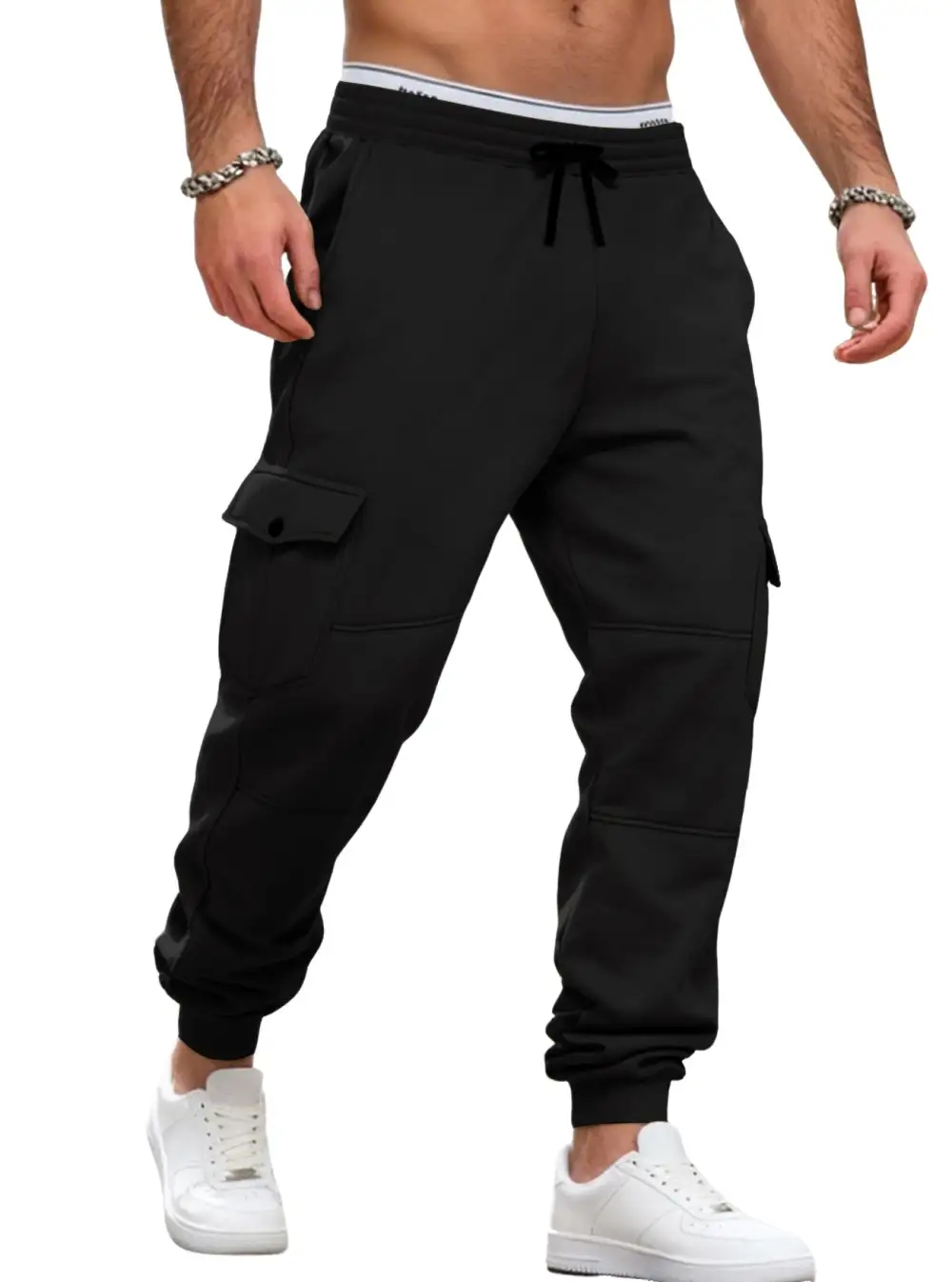 Men's Casual Jogging Pants Cargo Pockets Cargo Pants