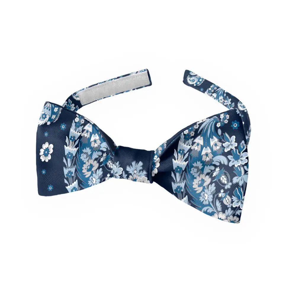 Floral Paisley Motif Bow Tie