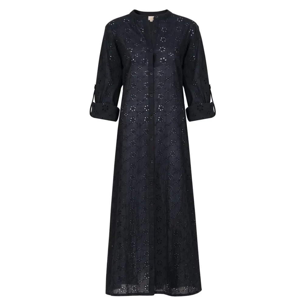 Eyelet Everyday Casual Dress