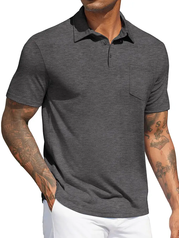 Casual Basic Golf Polo Shirt