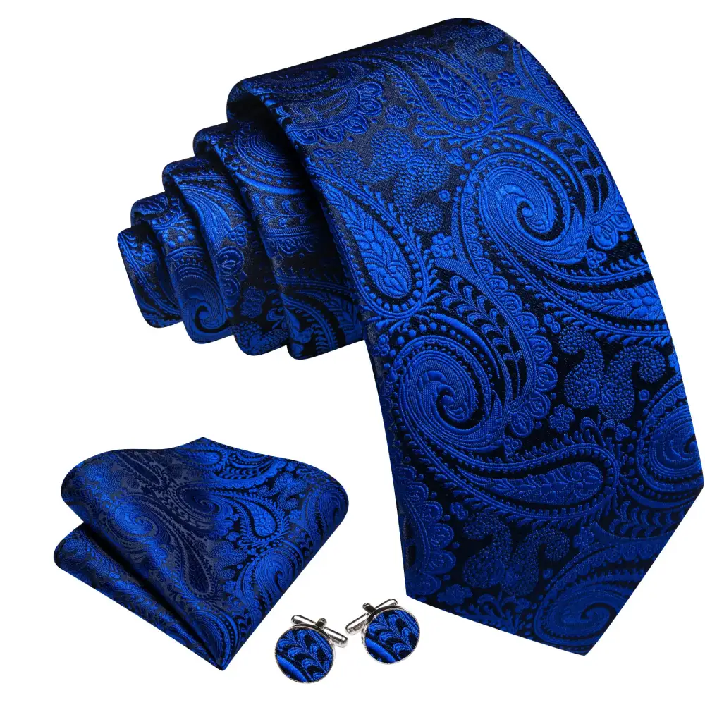 Modern Paisley Necktie Set