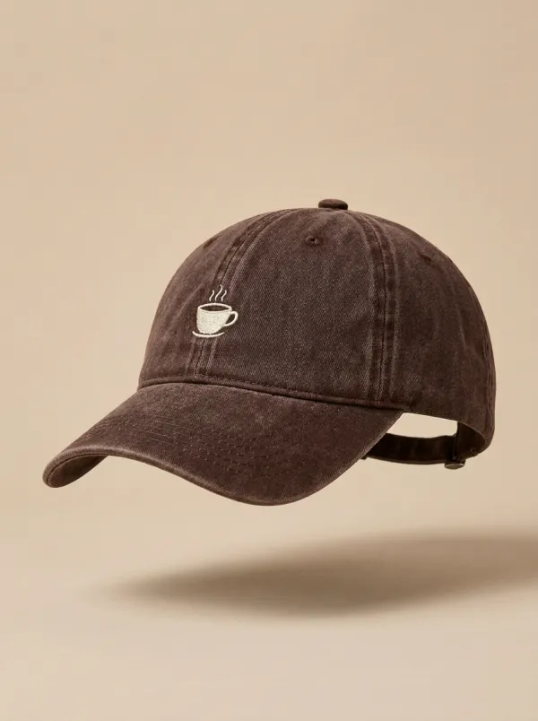 Heritage Coffee-Lover Embroidered Unisex Baseball Cap