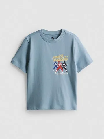 1-9yrs | Power Rangers Pure Cotton T-Shirt