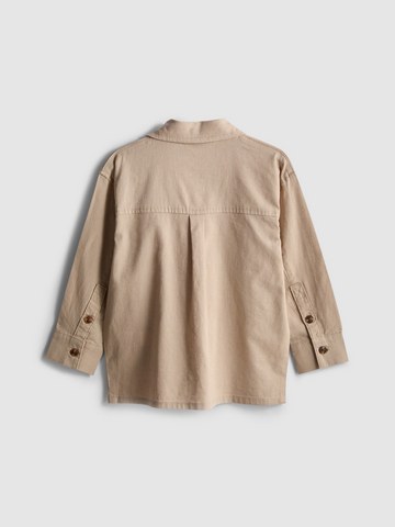 1.5-12yrs | The Edit Linen Blend Overshirt detail 1