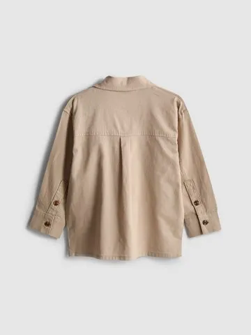 1.5-12yrs | The Edit Linen Blend Overshirt