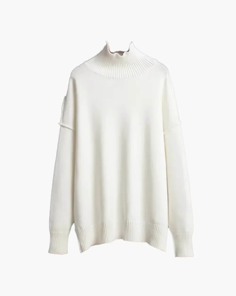 Turtleneck Knit Sweater