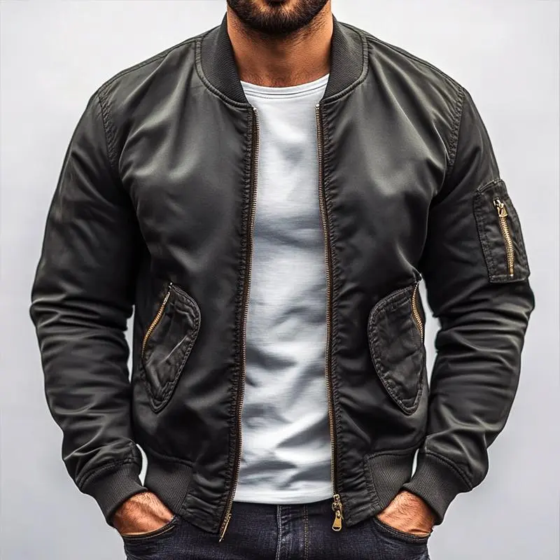 Rugged Work Utility Pocket Jacket