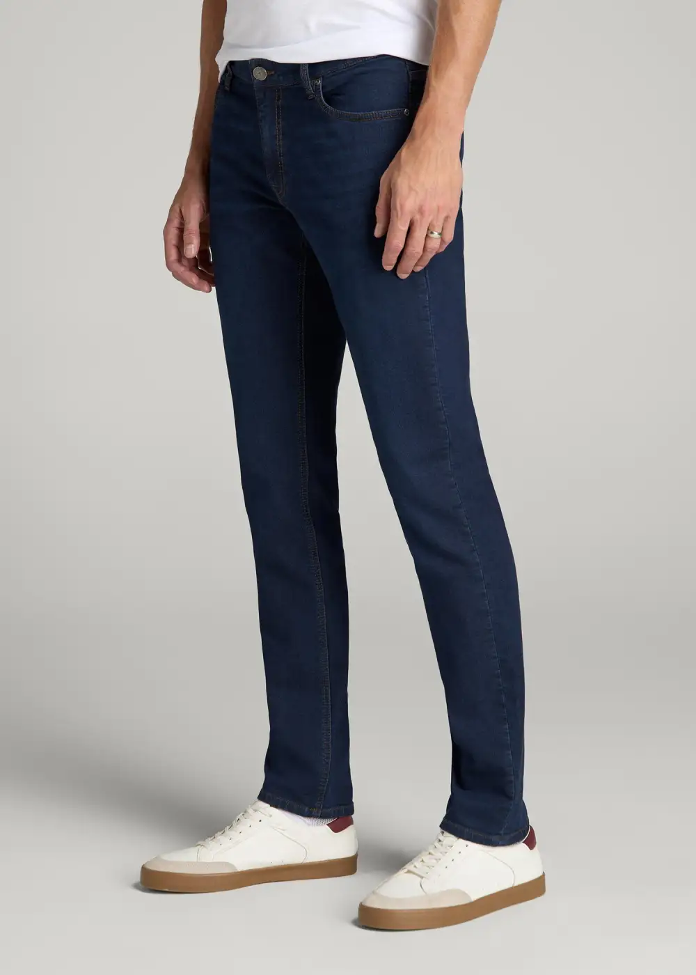 Men's Tapered Fleece Jeans