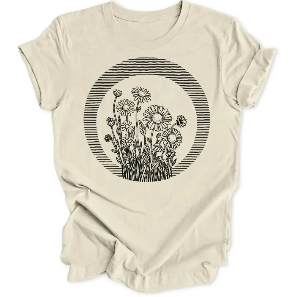 Flower Halo Unisex T-Shirt