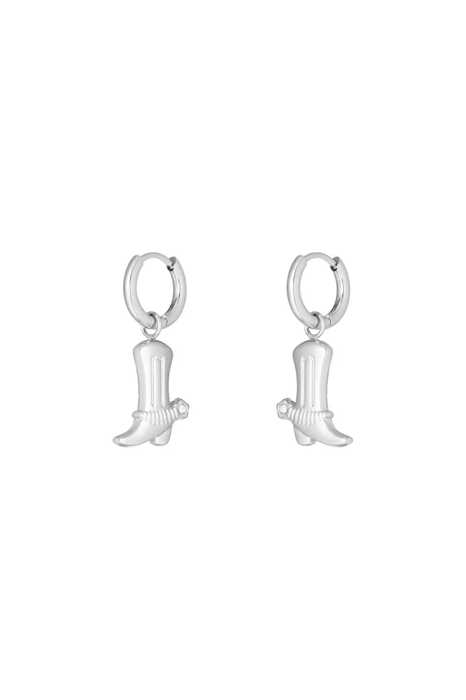 Western Boot Charm Earrings