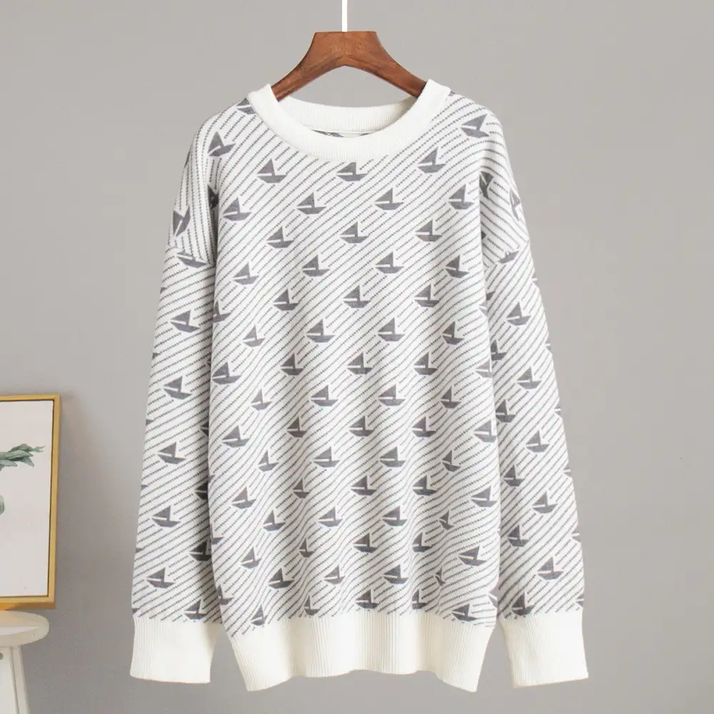 Refined Women's Knit Relaxed Sweater