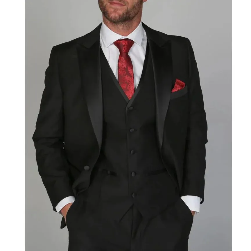 Regent Men S Black Blazer