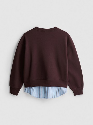 7-15yrs | Cotton Rich 2-in-1 Sweatshirt Blouse detail 1
