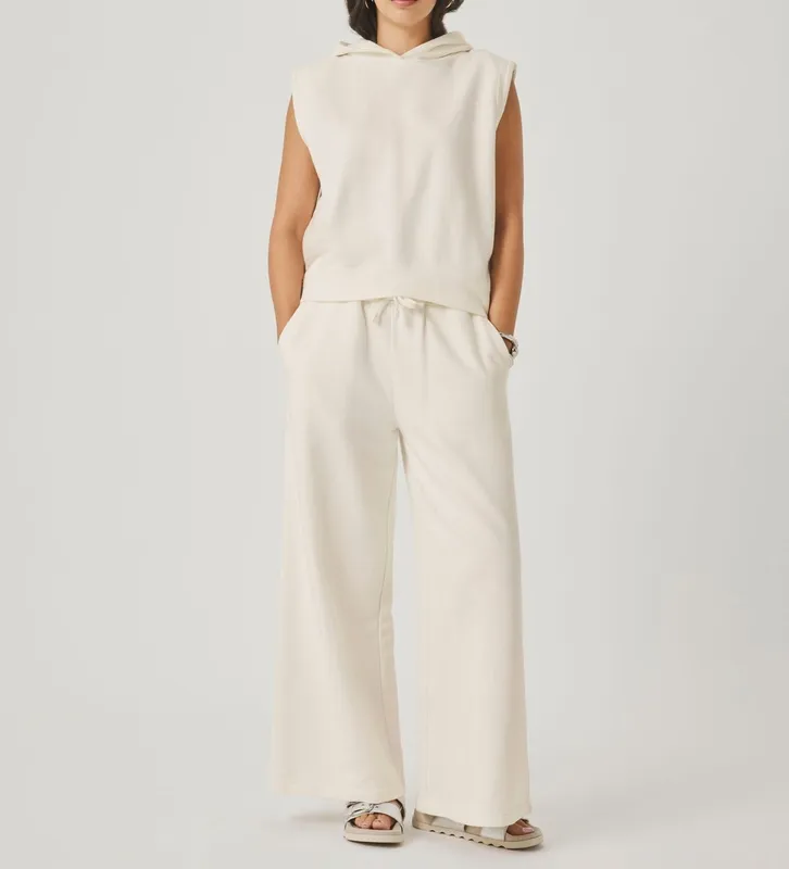 Terry Cropped Pant Jogger Pants