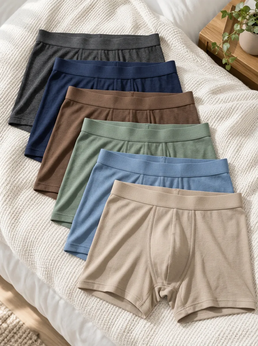 Men's Core Basics Multipack Cotton Boxer Briefs Set