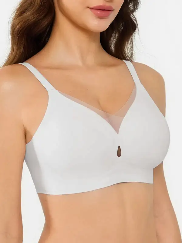 Seamless Breathable Contour Plunge Bra