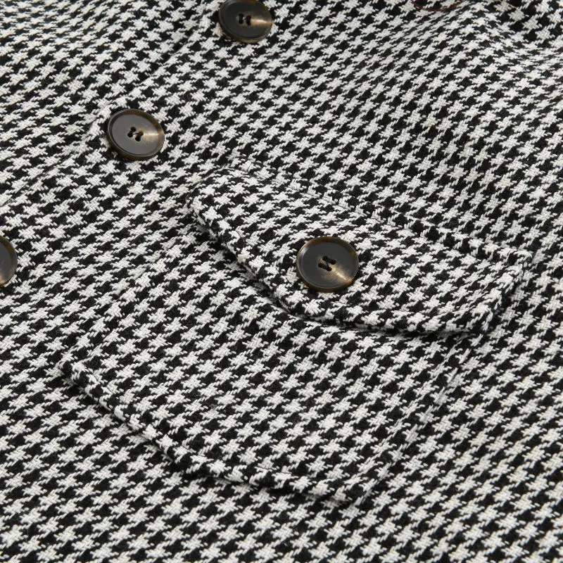 Buttoned Structured Utility Jacket