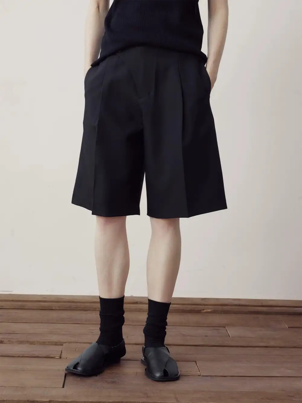 Side Button Shorts