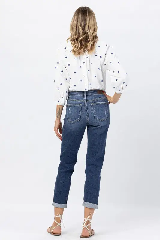 Mid Rise Slim Jeans