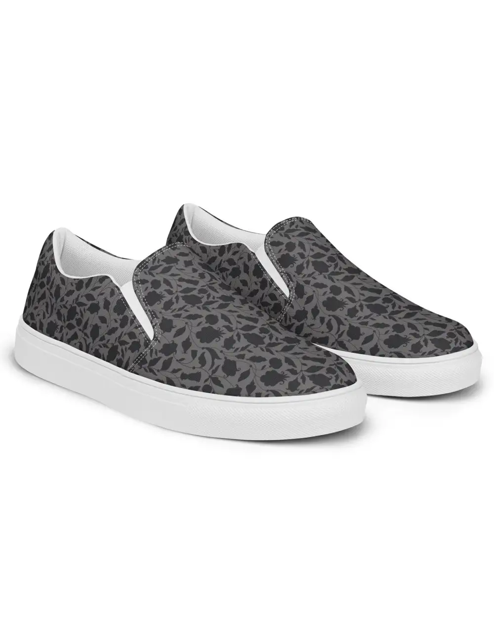 Silhouette Pattern Slip On Shoes