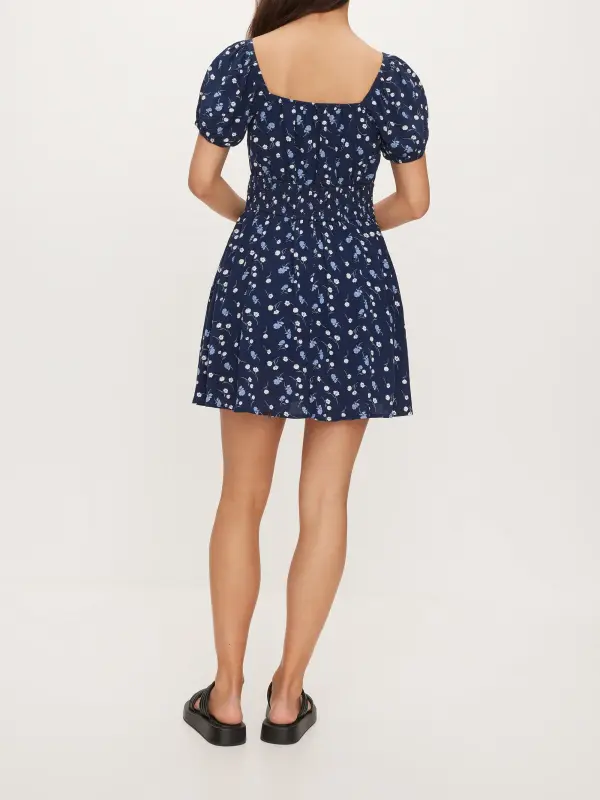 Daily Puff Sleeve Dress