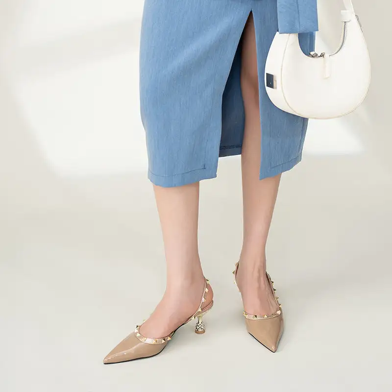 Easy Slip Stiletto Sandals