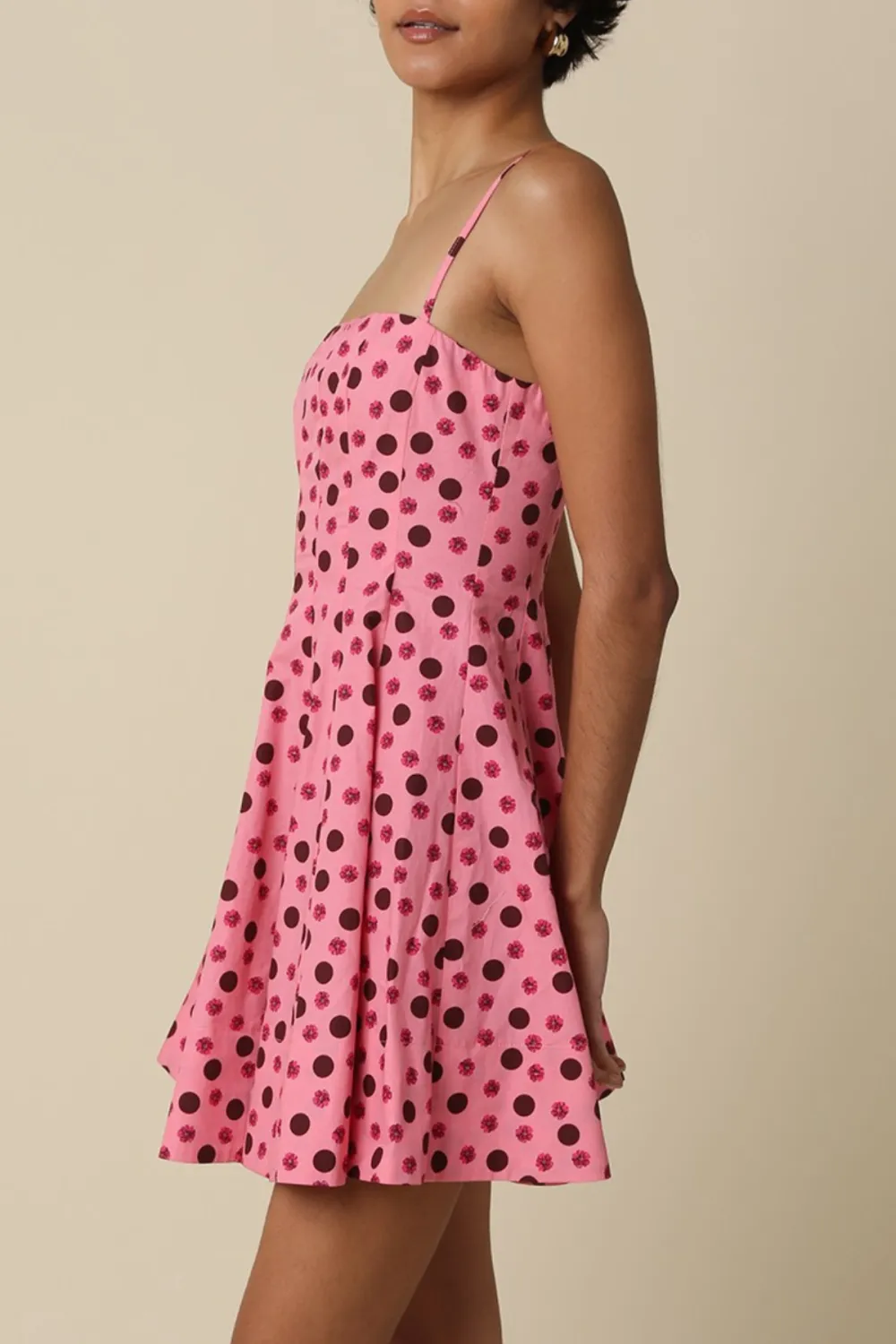 Polka Dot Mini Dress
