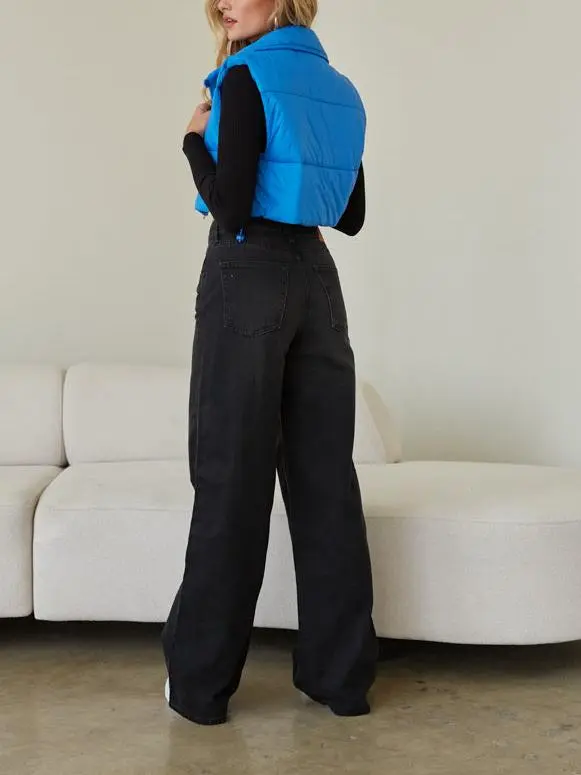 Black Puddle Jeans