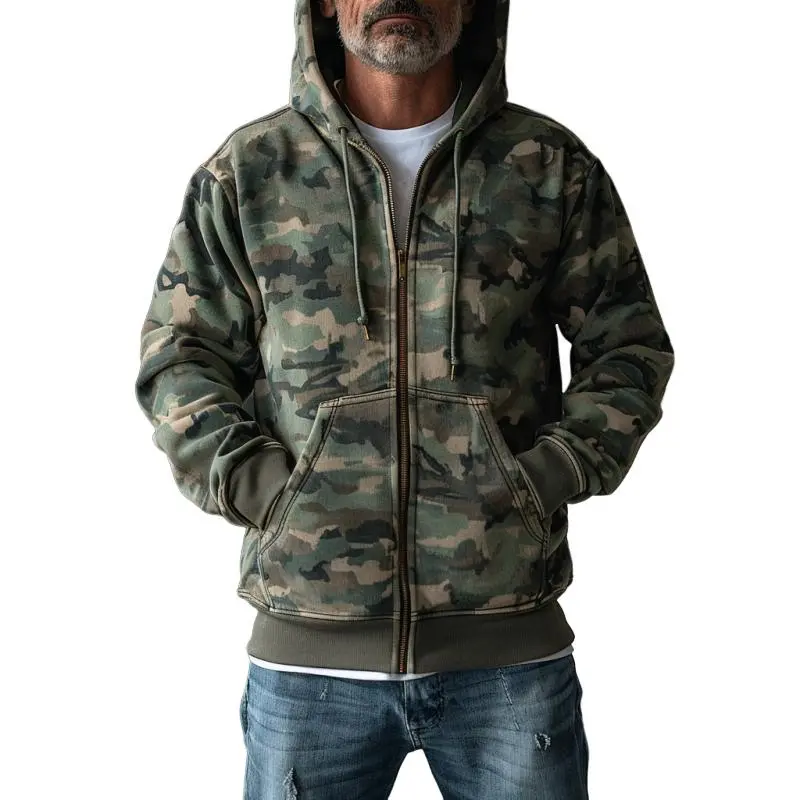 Rugged Pocket Camo Jacket