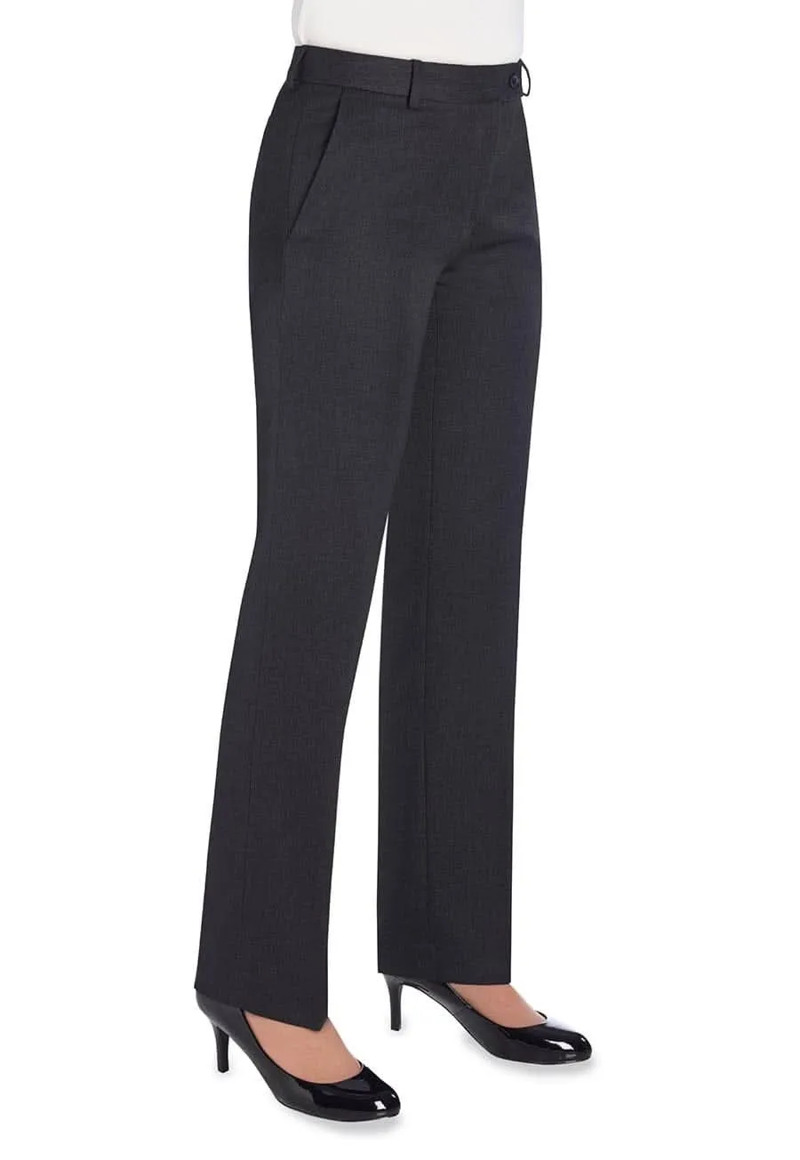 Women's Modern Straight Leg Suit Trousers