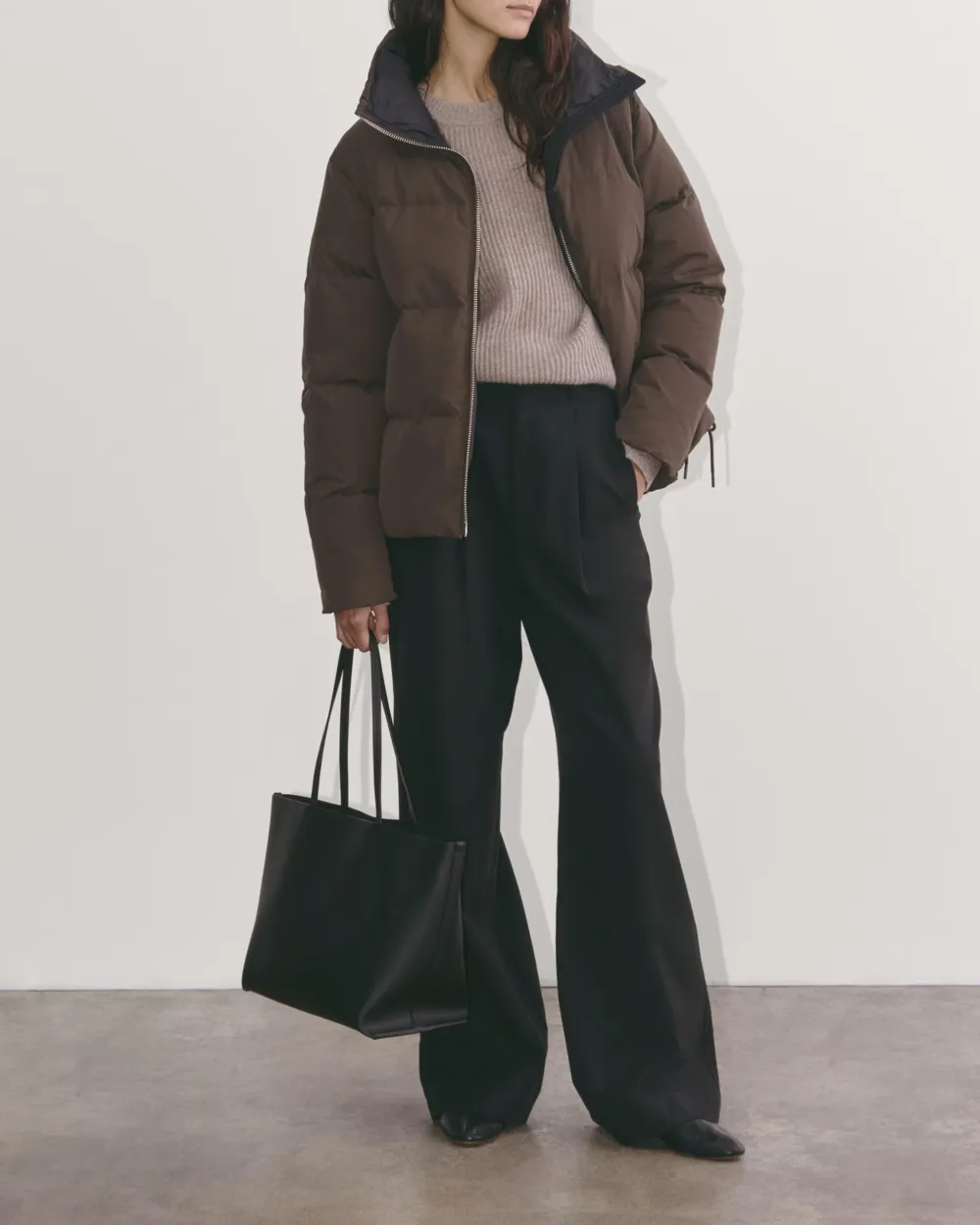 Collared Down Jacket