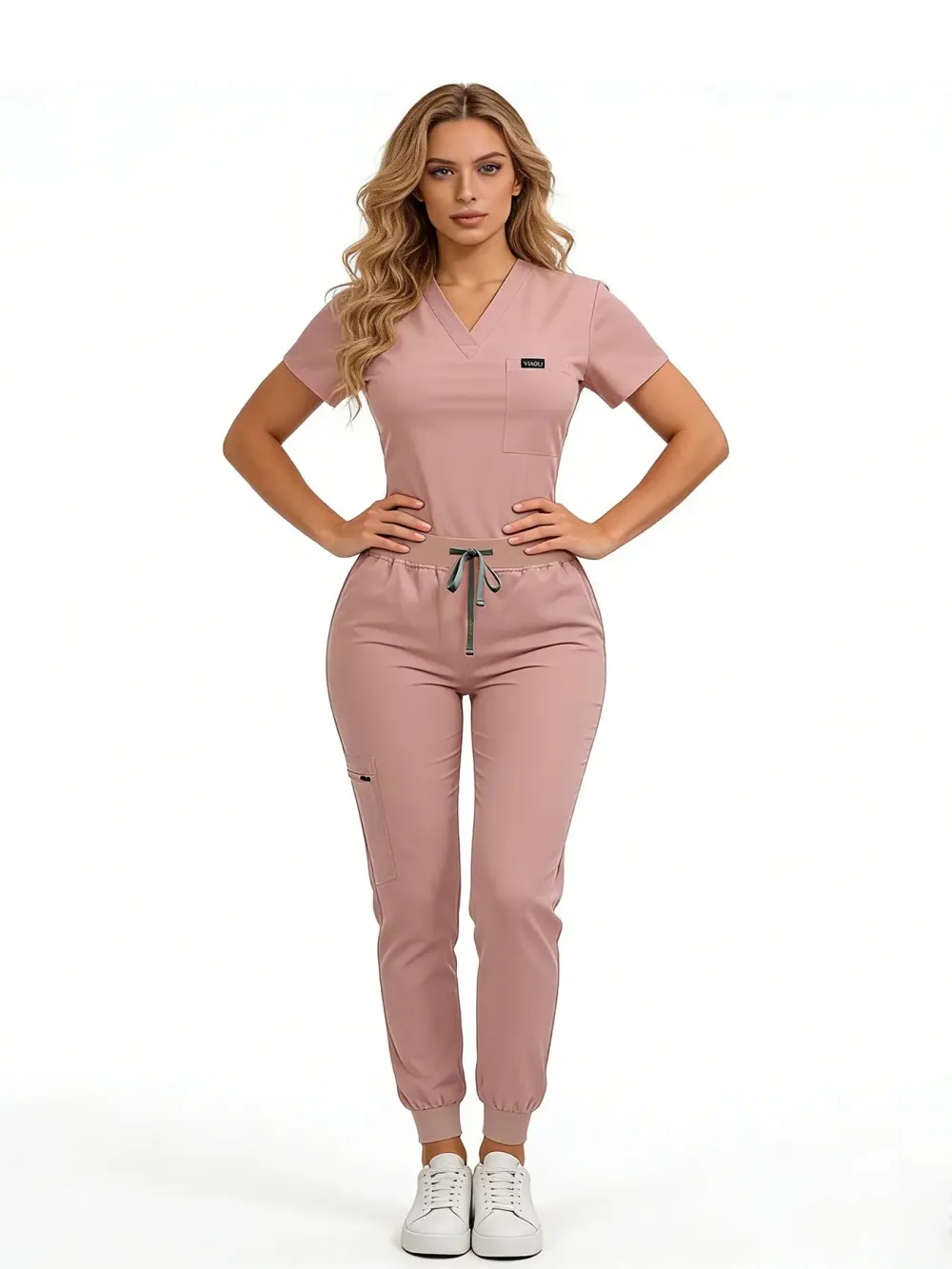 Women's Medical Scrubs Set