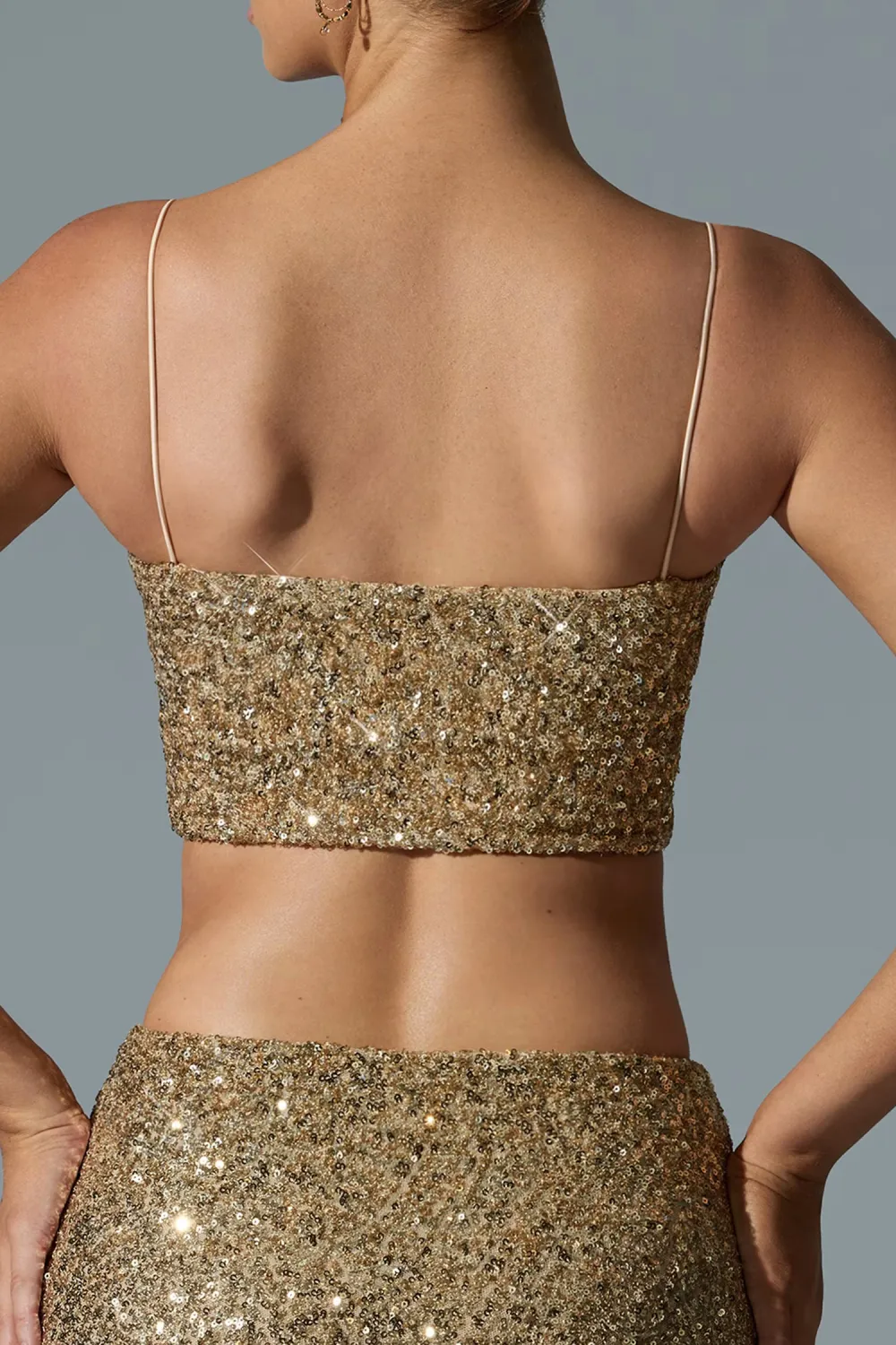 Gym Sequined Ladies Camisole