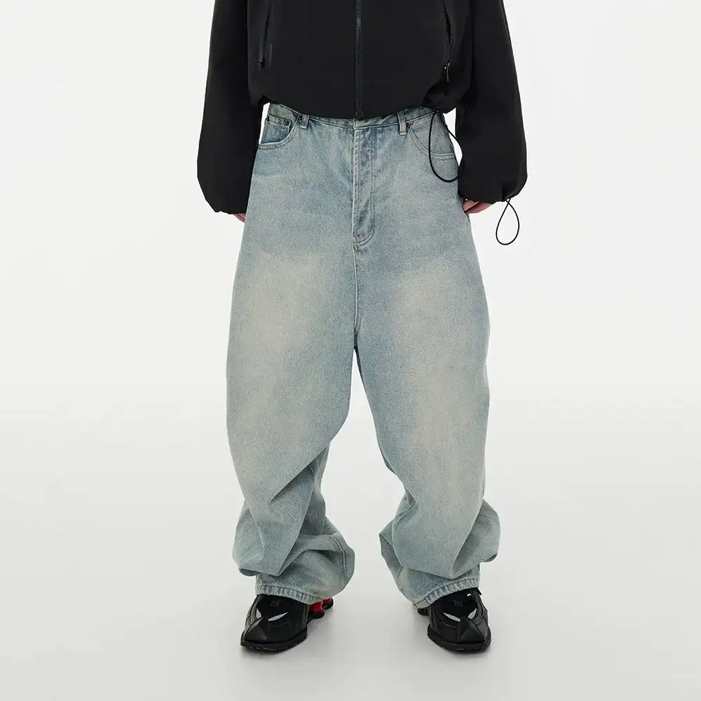 Wash Balloon Fit Jeans