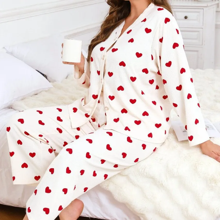 Pajama Long Sleeve Pants Set