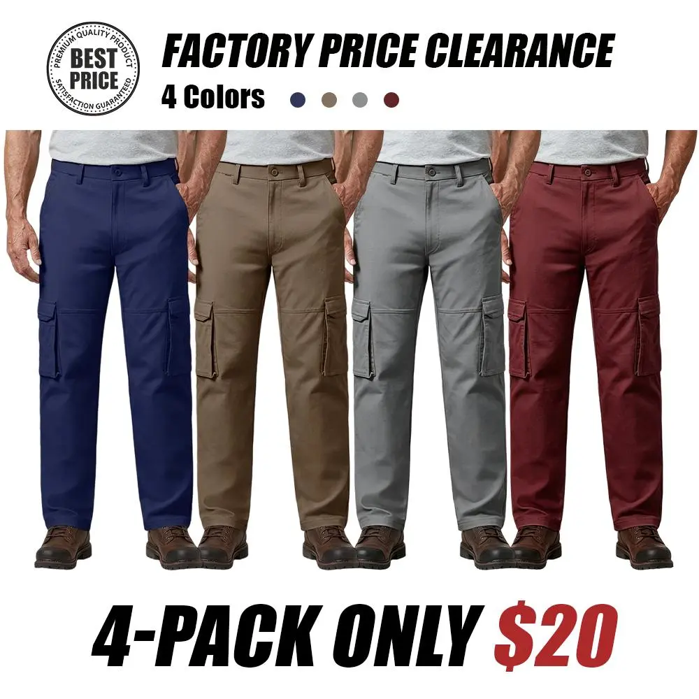 Flexible Comfort Utility Cargo Pants