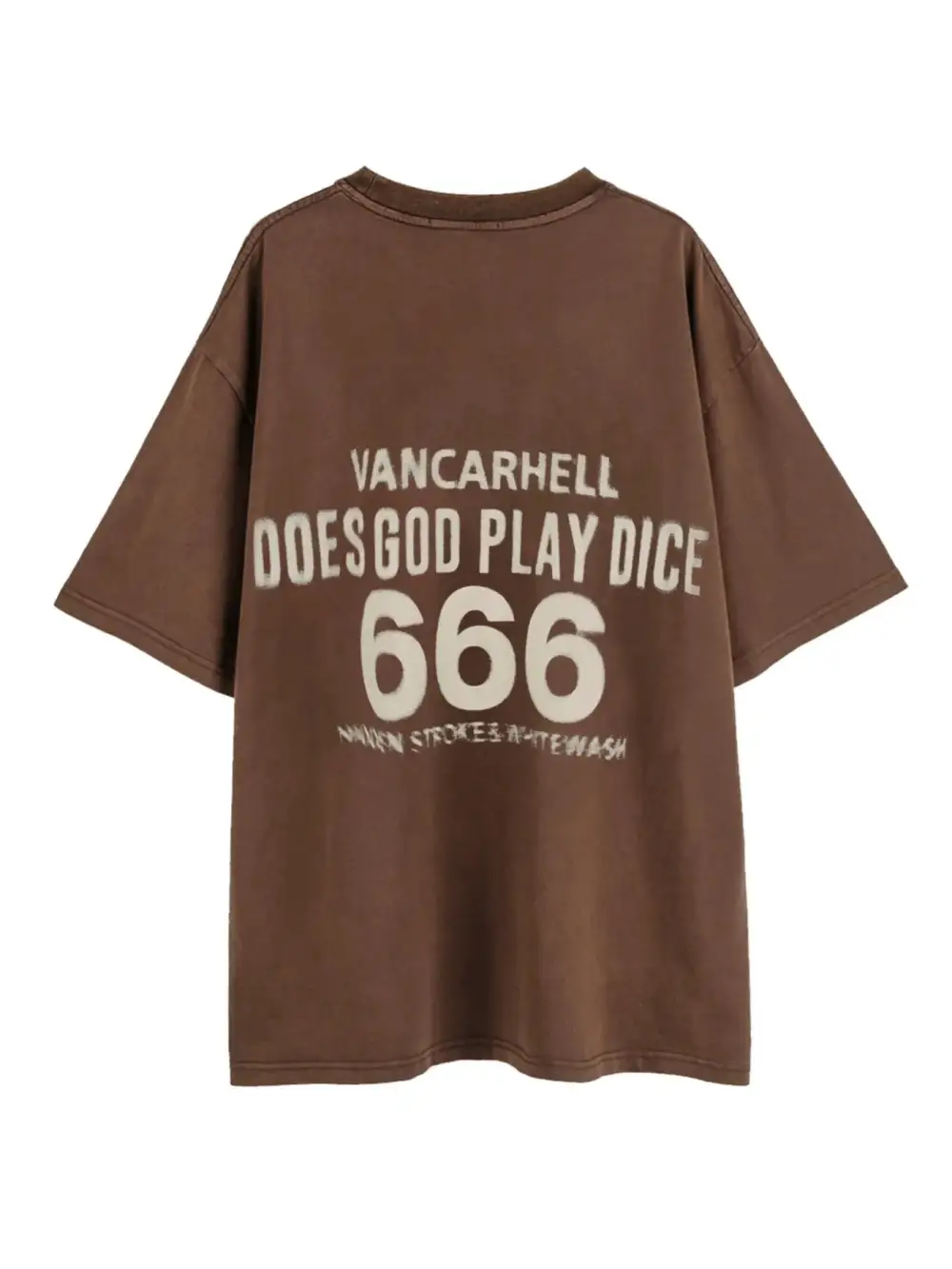Easy Fit Graphic Crew Neck Oversized Tee