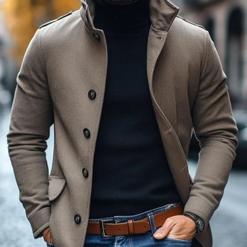 Wool Tailored Coat