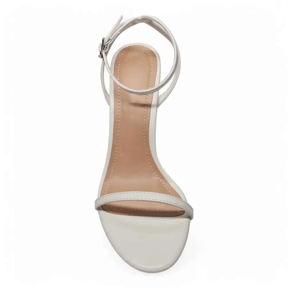 Showy One Band Ankle Strap Skinny Heels