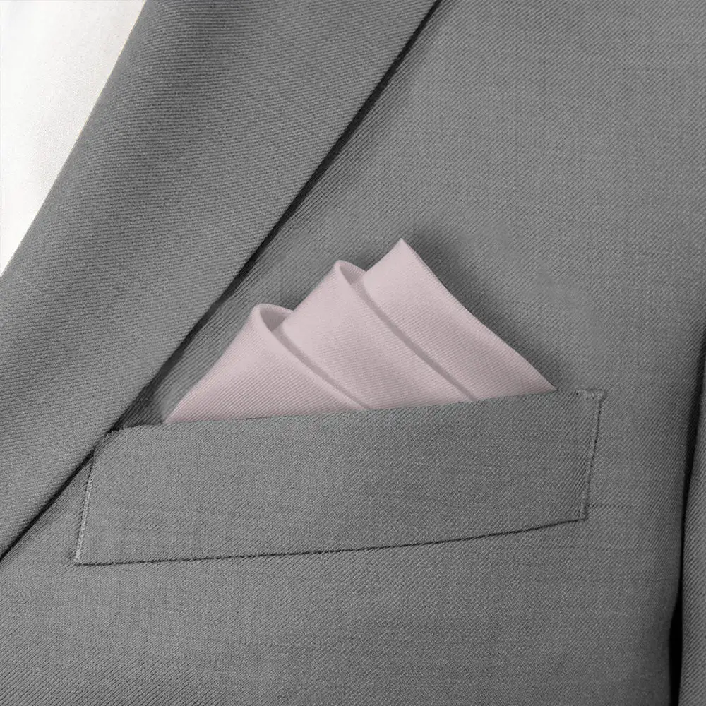 Crisp Decorative Solid Pocket Square