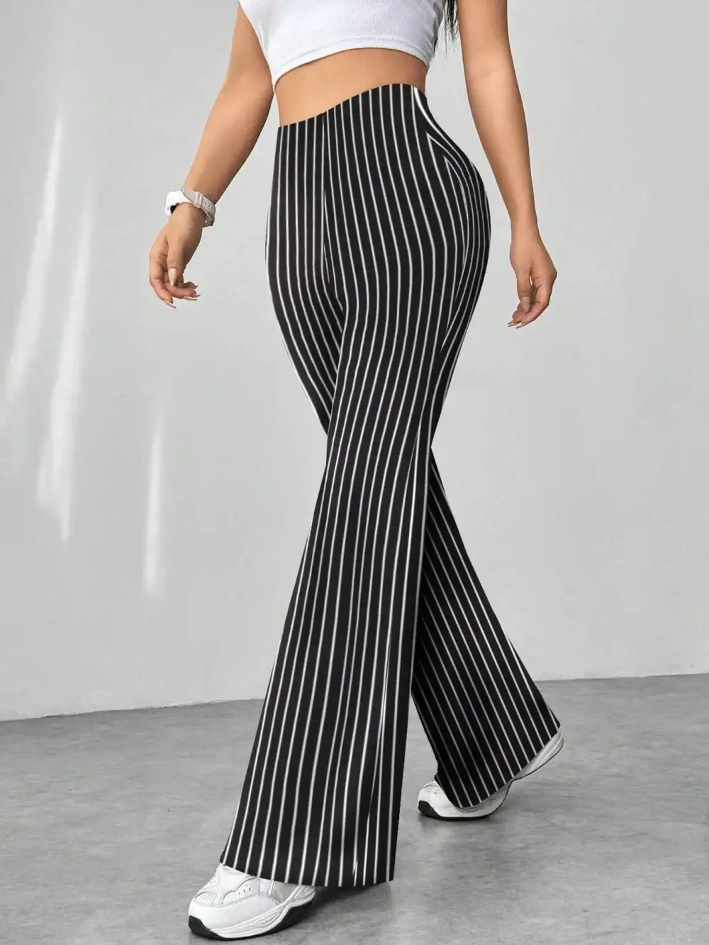High Waist Flare Pants