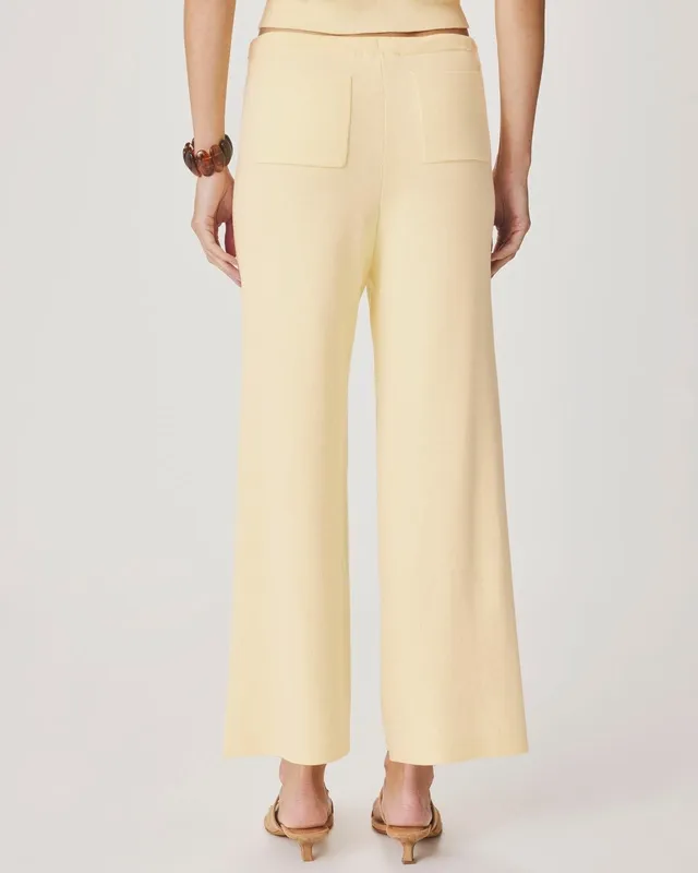 Cropped Knit Pant Pants