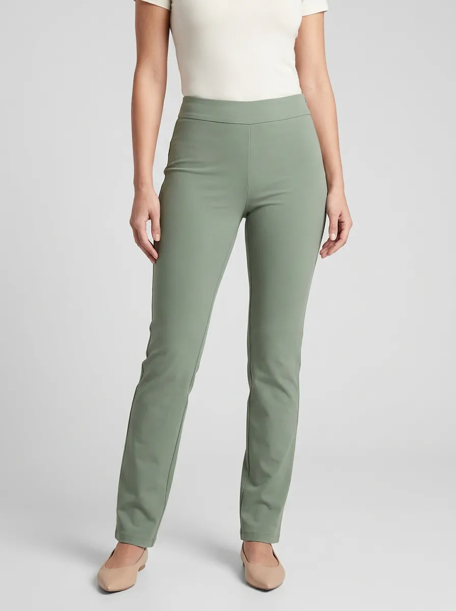 Everyday Mid-Rise Stretch Women's Stretch Mid-Rise Pants