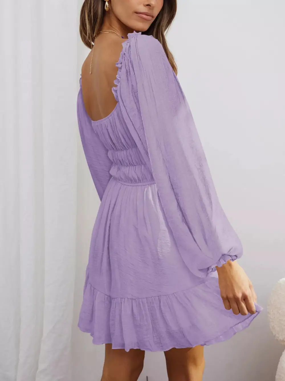 Relaxed Shape Lightweight Feel Mini Dress