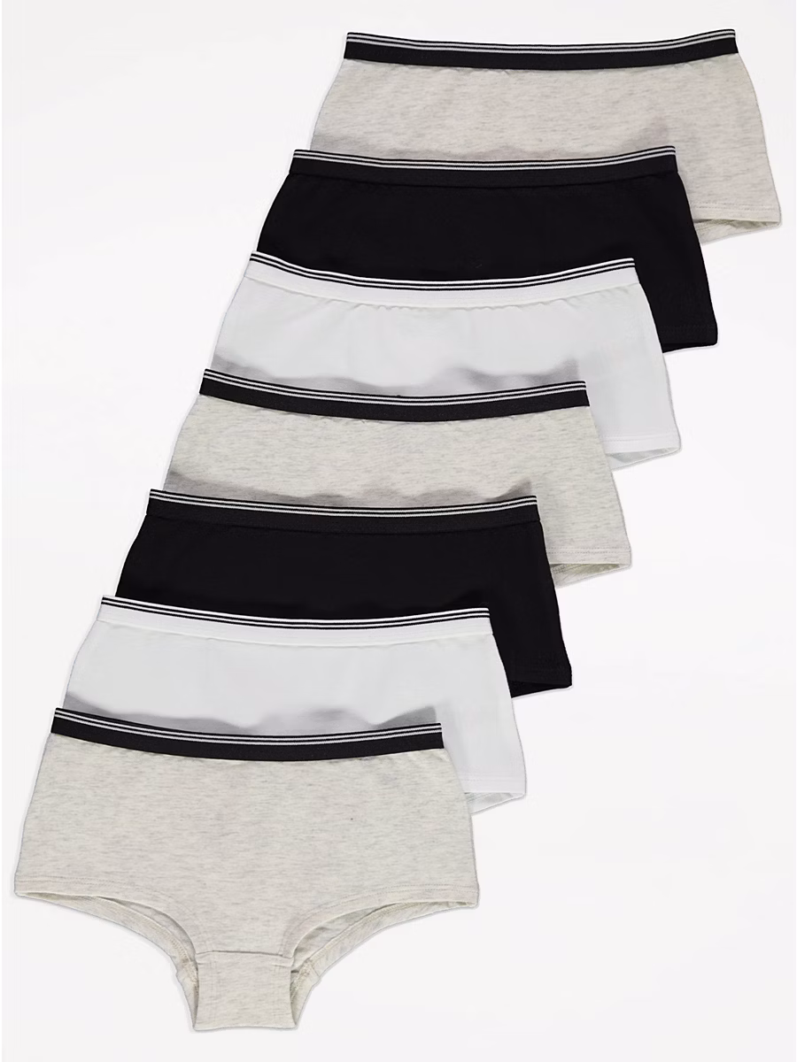 Racer Back Crop Tops 3 Pack & Shorts 7 Pack detail 1