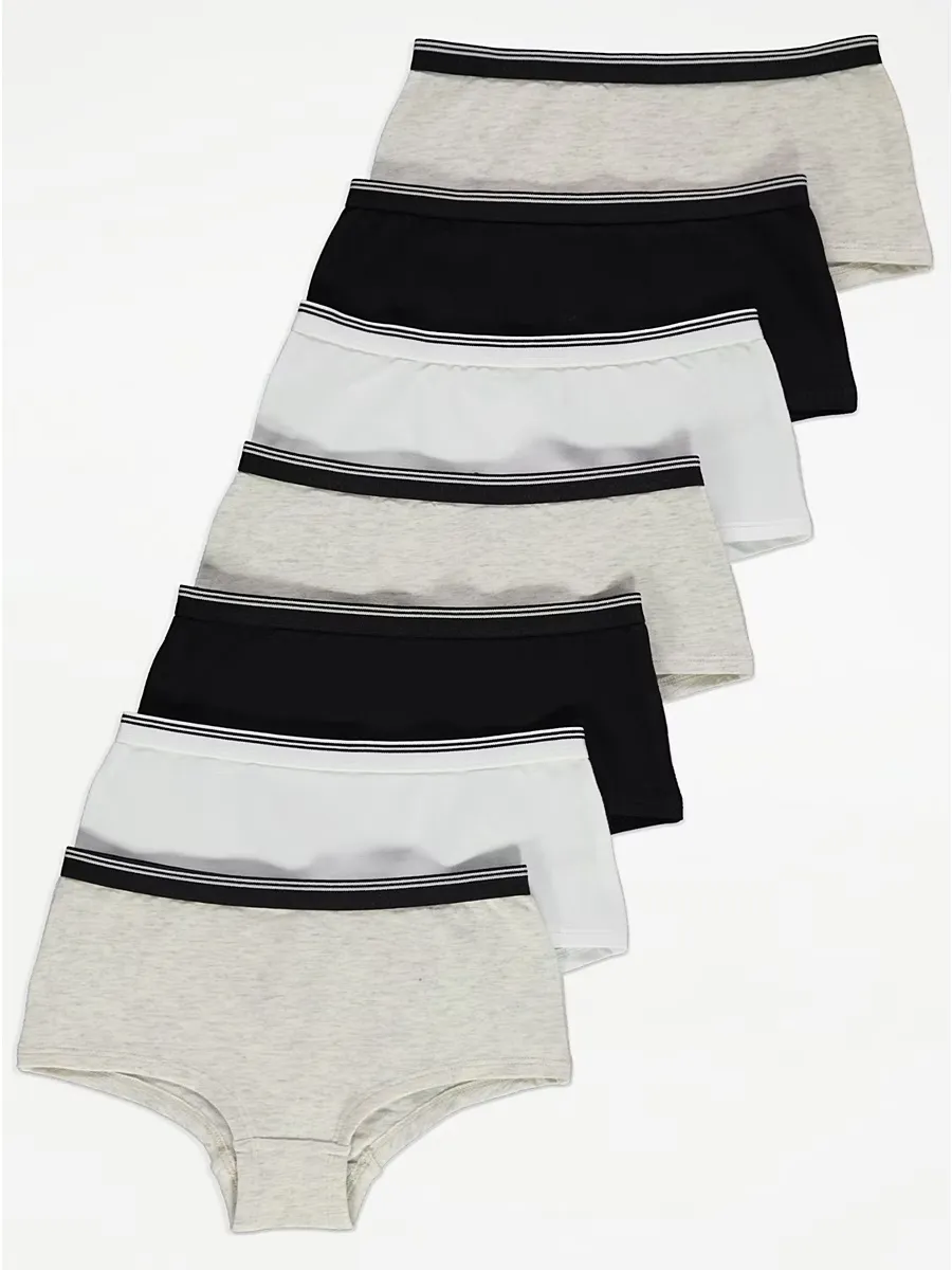 Racer Back Crop Tops 3 Pack & Shorts 7 Pack