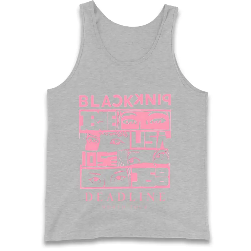 Simple Graphic Print Sleeveless Top