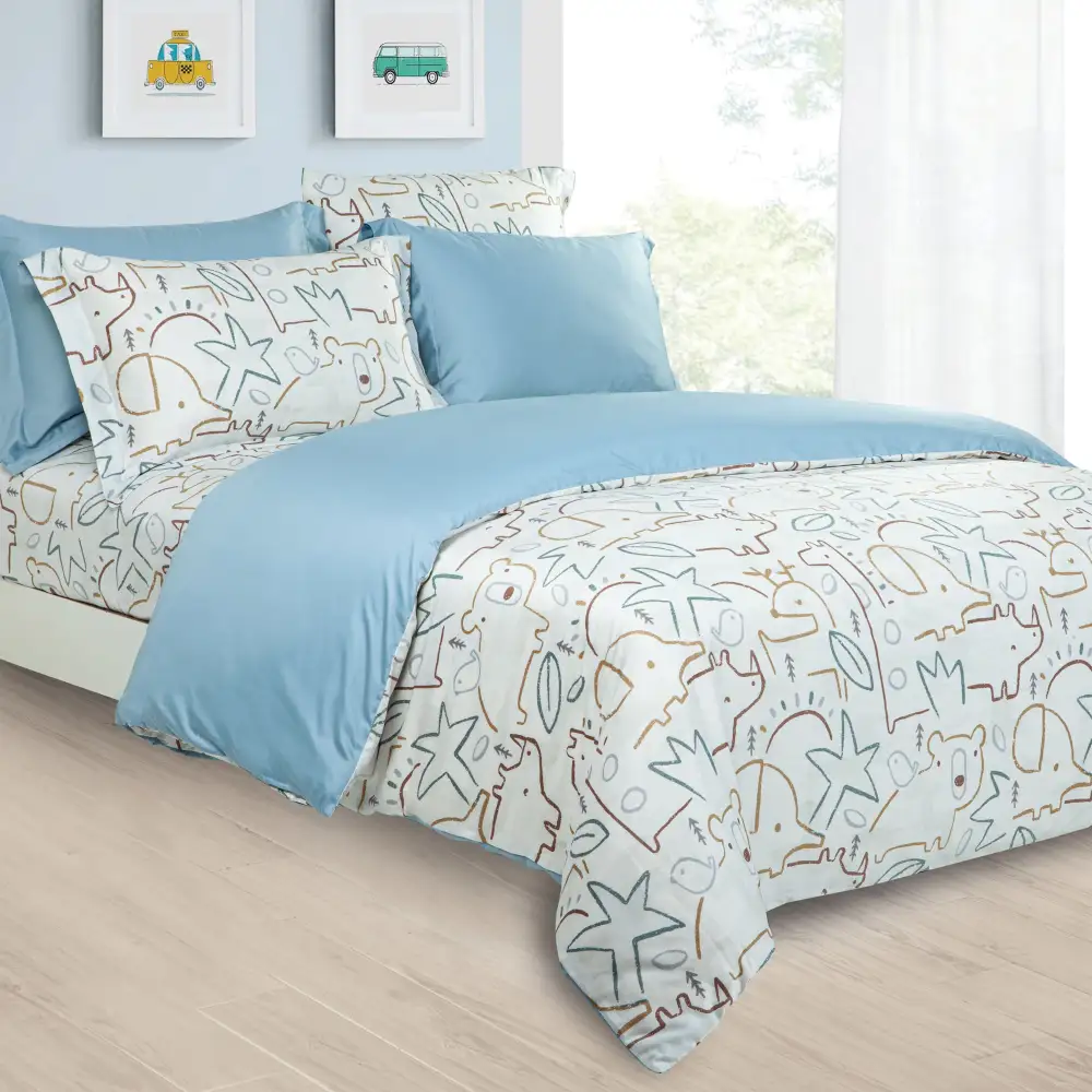 Classic Cotton Woven Coordinated Bedding Collection