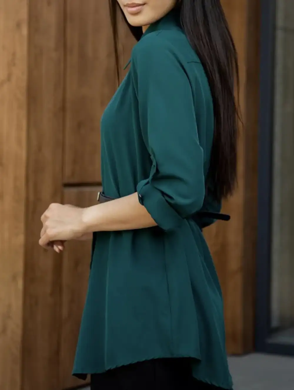 Polo Button Blouse